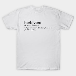 Dictionary Definition word- Herbivore T-Shirt